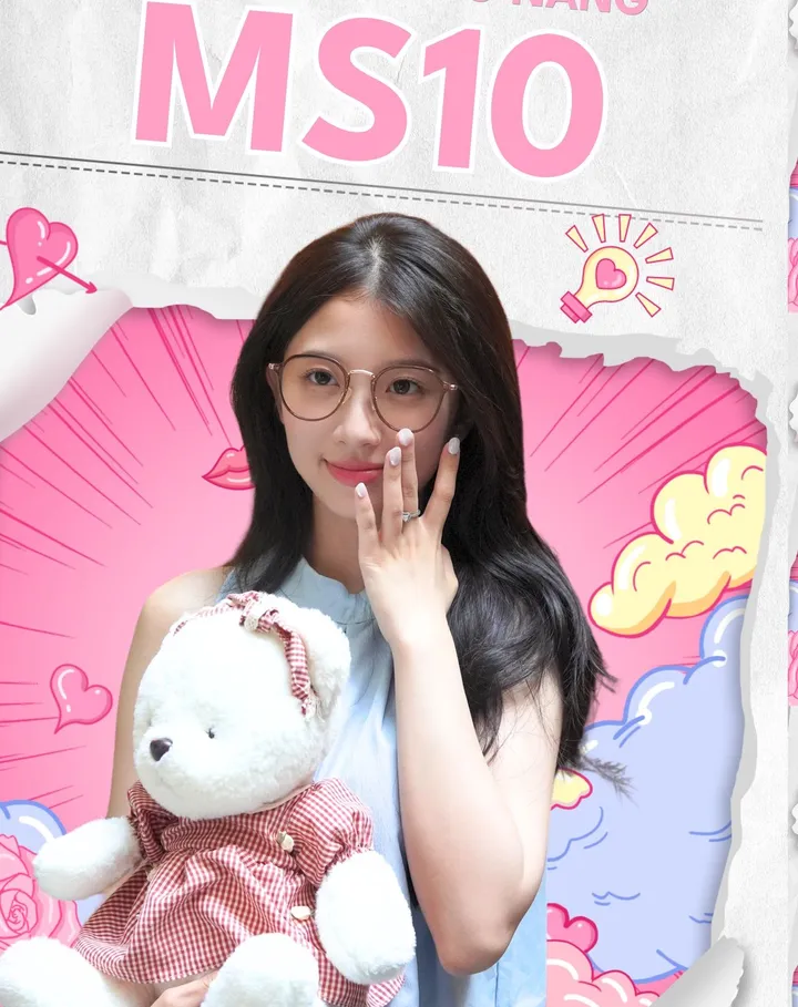 Ảnh gái xinh tóc ngắn đeo kính dễ thương nhất