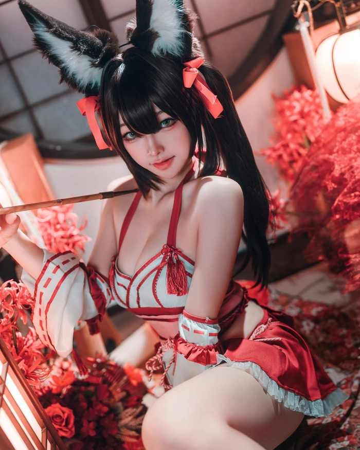Gái xinh cosplay nhân vật anime cực quyến rũ khiêu gợi