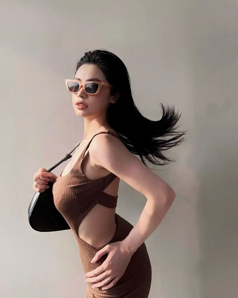 Hot girl Hàn Hằng với phong cách nổi bật