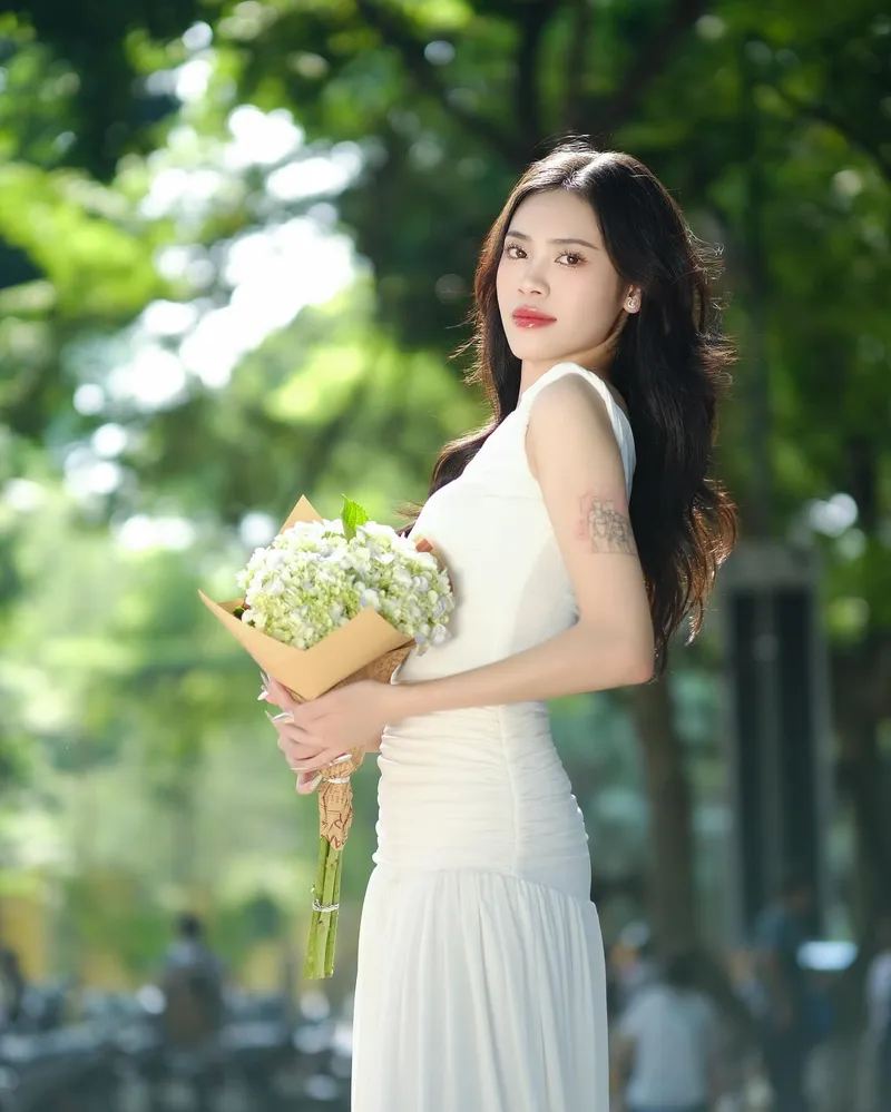 Ngọc Matcha dễ thương với phong cách trẻ trung, năng động