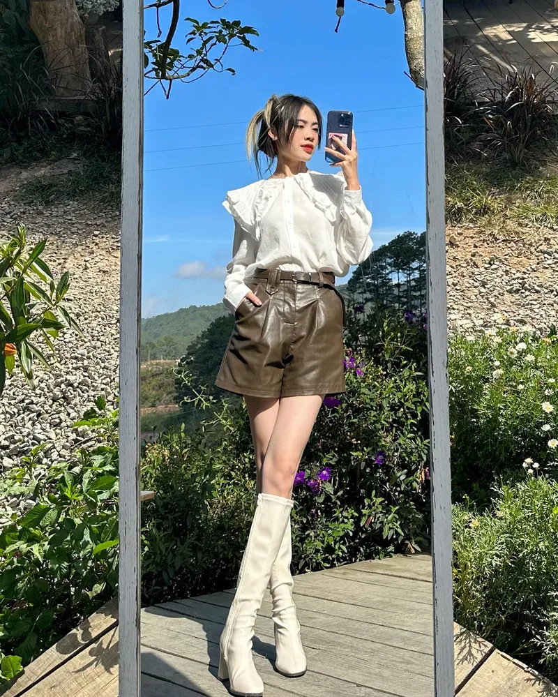 Ảnh Ngọc Matcha đáng yêu với vẻ ngoài ngọt ngào