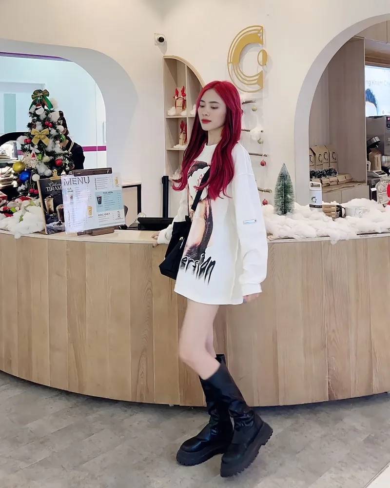 Ảnh Ngọc Matcha toát lên vẻ trong trẻo, ngây thơ