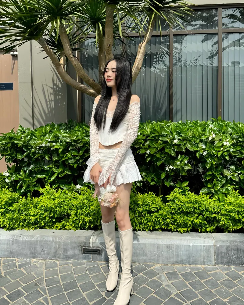 Vẻ ngoài dễ thương của Ngọc Matcha là điểm nhấn đặc biệt.