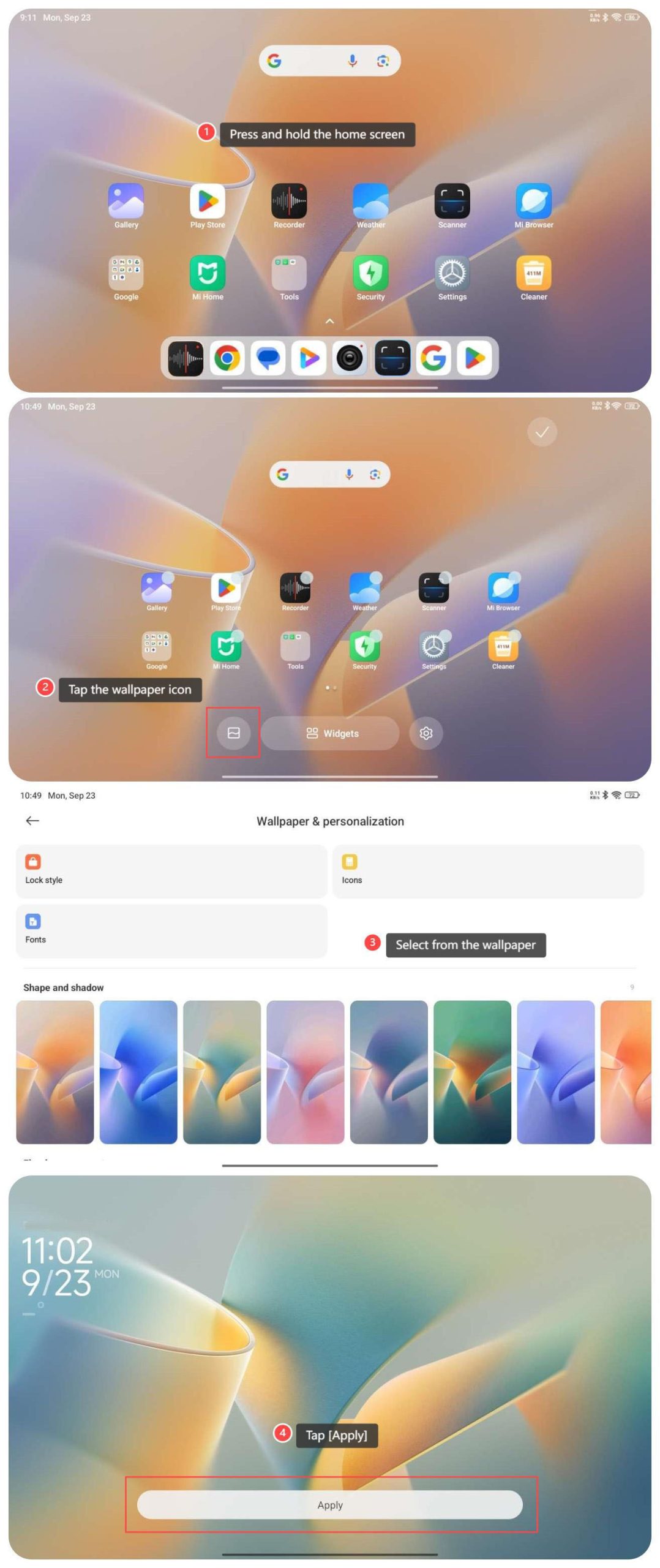 Hình nền xiaomi redmi - 1