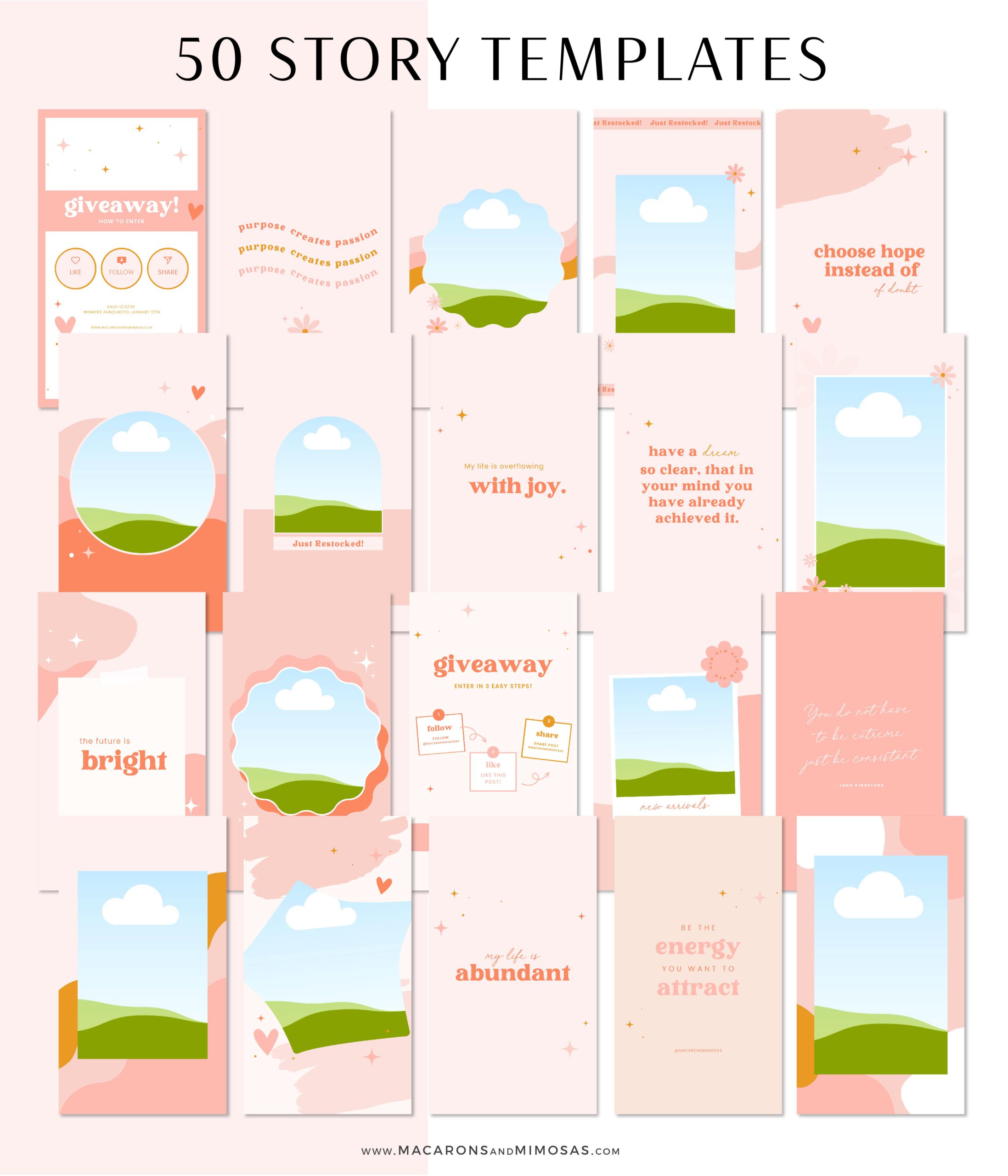 Template story instagram - 3