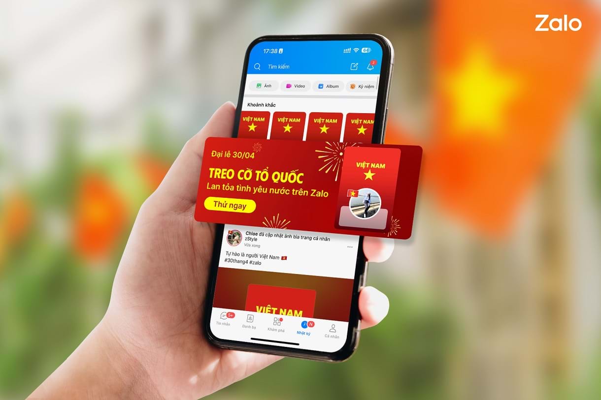 Ảnh bìa nhóm zalo - Xem thử trên cả hai thiết bị trước khi lưu