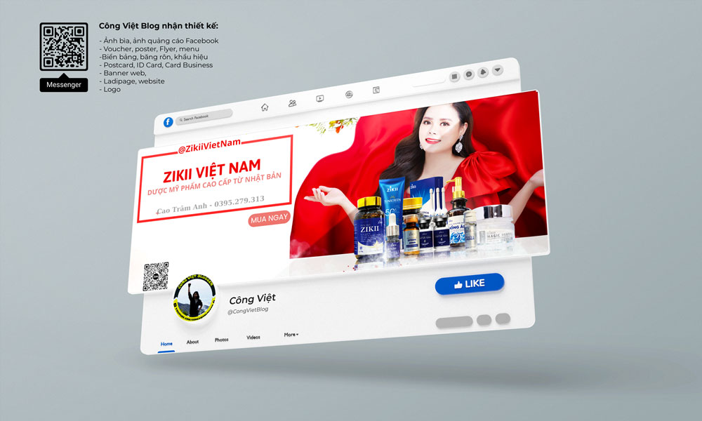 Mẫu banner Facebook - 33